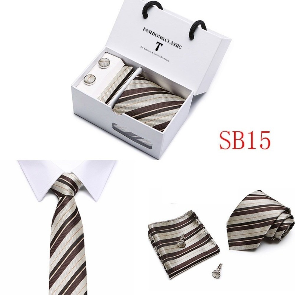 กล่องของขวัญเนคไทผ้าไหมทอแจ็คก - Neck Tie Set Box บทวิจารณ์และราคา