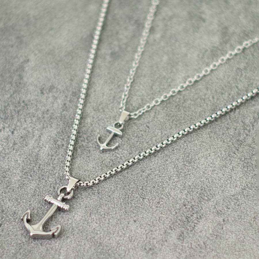 Hiphop Anchor สร้อยคอสําหรับชา - Men Accessories Neck Chain บทวิจารณ์และราคา