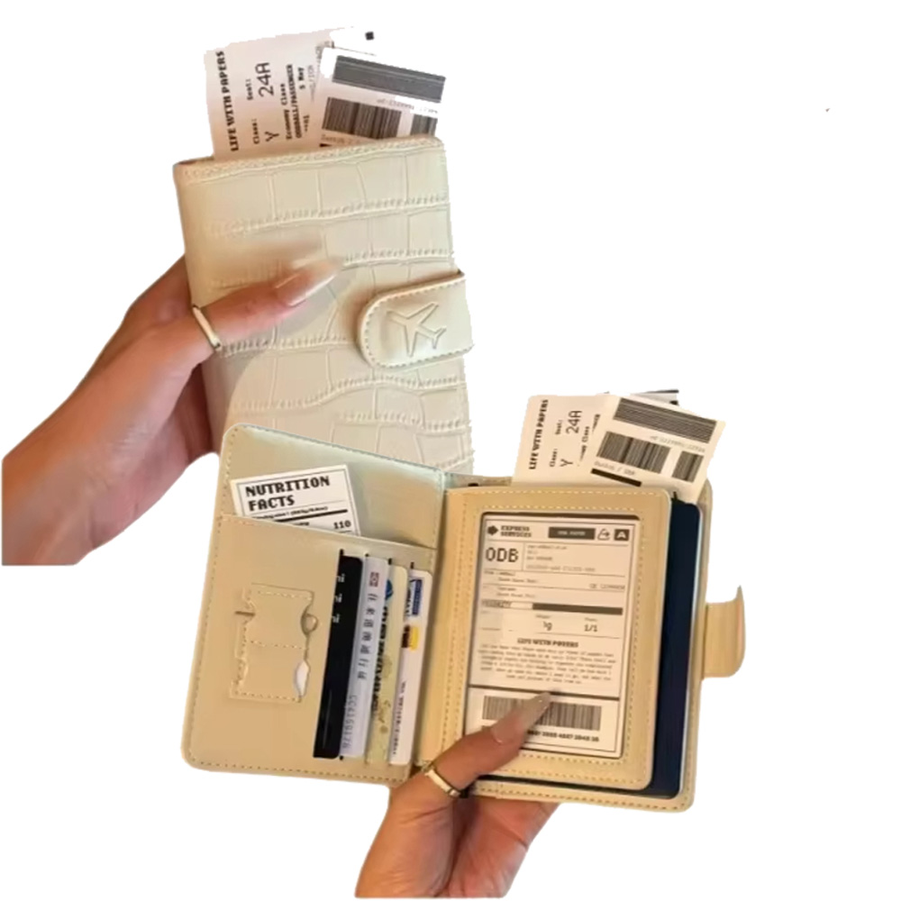 ปกหนัง PU สำหรับใส่พาสปอร์ตสำห - Travel Organizer Men บทวิจารณ์และราคา
