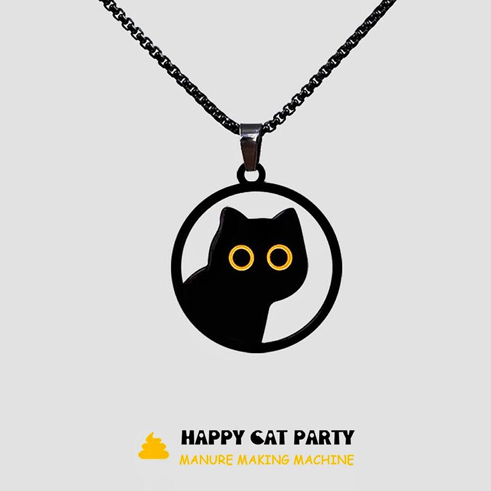 2024สร้อยคอเหล็กไทเทเนียมสีดำส - Men Accessories Neck Chain บทวิจารณ์และราคา