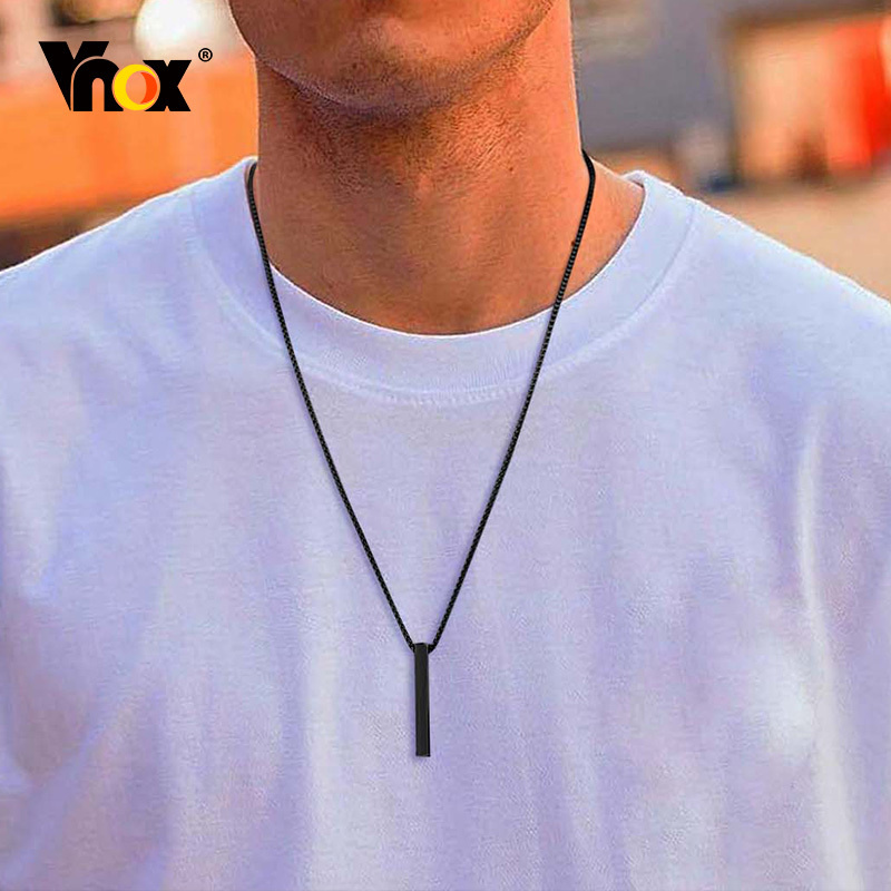Vnox 5 มม.สร้อยคอสําหรับผู้ชาย - Men Accessories Neck Chain บทวิจารณ์และราคา